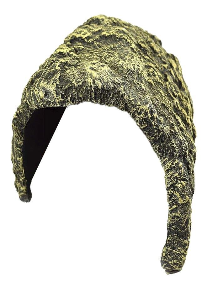 OMEM Resin Reptile Hideout: Extra Large Simulation Rock Cave for Ball Pythons, Lizards, Large Reptile Evasion -Aquarium Turtle Fish Tank Landscaping - Image 1